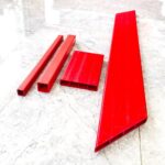 Plastic Extrusion Corner Guard for Hospital Corridor with PVC Ceiling Track Systems Plastic Extrusion Profile Fire-Retardant PVC