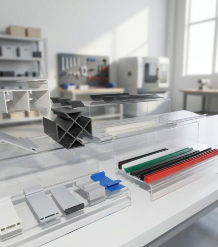 Plastic Extrusion Expert Wide Application Plastic Frame for Freezer Landscape Trim Weather Resistant PVC Plastic for Scaffolding Partition Rail