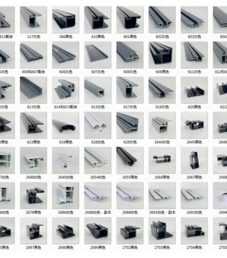 Plastic Extrusion Profiles ABS/PVC/UPVC/PA/PE/PP/PC/HDPE/UHMWPE PVC Profile