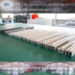 Plastic Guide Channel for Sliding, White Rigid PVC Track with 3 Channels, Low Friction