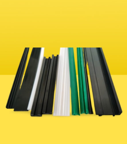 Plastic Guide Profile UHMW PE Upe Wear Polym Strip UHMW PE Green for Chain Guide Rail Conveyor Roller Guide