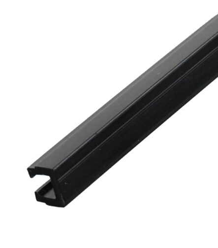 Plastic LED Strips Profile Plastic Extruded UPVC Profiles U Shaped PE Plastic Profile