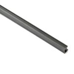 Plastic LED Strips Profile Plastic Extruded UPVC Profiles U Shaped PE Plastic Profile