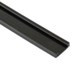 Plastic LED Strips Profile Plastic Extruded UPVC Profiles U Shaped PE Plastic Profile