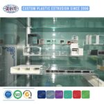 Plastic PVC ABS Profile UPVC PVC Edging Profile Plastic Pipes Squar PVC Tube