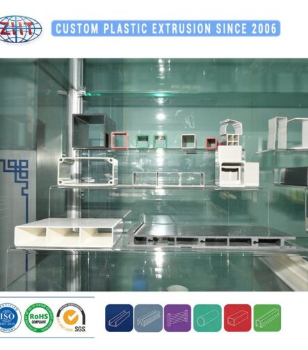 Plastic PVC ABS Profile UPVC PVC Edging Profile Plastic Pipes Squar PVC Tube