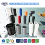 Plastic PVC Extrusion Profile Frame for Freezer Extrution Profile UPVC Plastic ABS Pipe