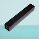 Plastic Pipe Rectangular Tube PVC ABS PE-UHMW Profile Plastic Square Pipe
