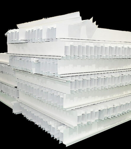 Plastic Profiles Build Material for Various Applications PVC Strip Garden Fence