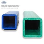 Plastic Square Tubes Hydroponics Square Pipe PVC Square Soft PVC Plastic Moulding Customized Size