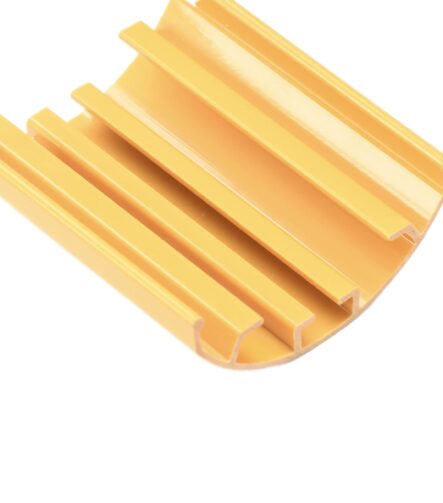 Plastic U Profile PVC Stretch Ceiling Profile for Building Material Wear-Resistant Extruded PVC Profile