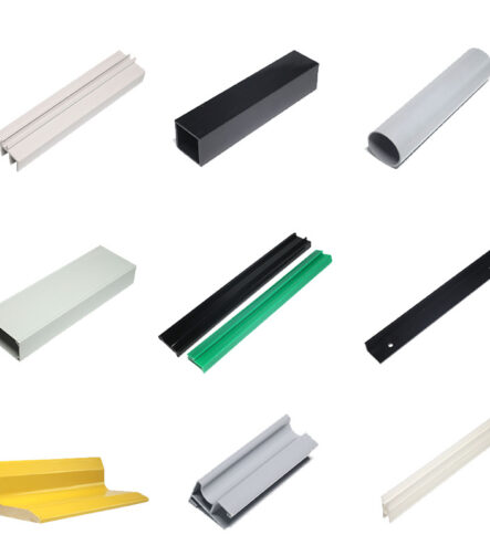 Plastic UPVC PVC Profile Plastics Products Fence Panels Vinyl PVC