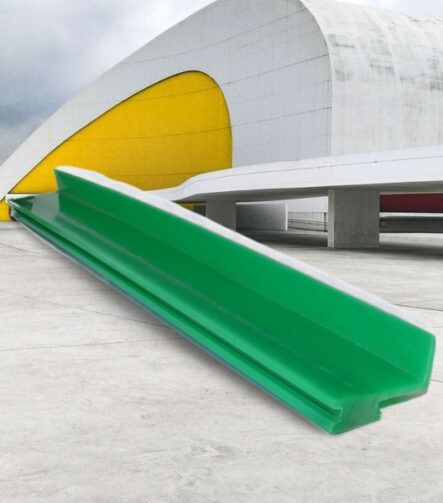 Plastic Wear Strip UHMWPE HDPE Upe Extruded Wear Strips Sliding Plastic UHMW Nylon Linear Guide Rail