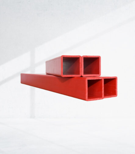 Popular Selection PVC Co-Extrusion Square Tube Square Black Plastic Pipe
