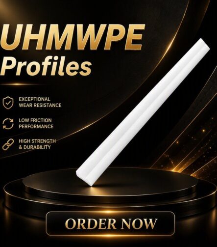Precision Engineered UHMWPE HDPE Upe Wear-Resistant Friction Bar Uhmwp Part Plastic Plastic Wear Channel Polymer Profile