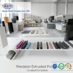 Professional Uniform Waterproofing Profile Gasket High Strength PVC Plastic Balcony for Solid Bottom Tray