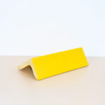 Profil Materi UPVC Extrusion PVC Frame Corner Wall Corner Angle PVC