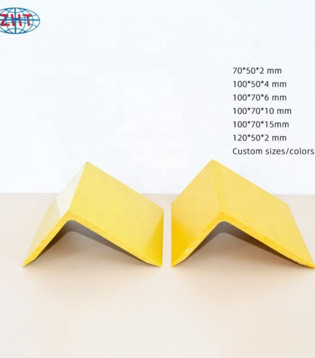 Profil Materi UPVC Extrusion PVC Frame Corner Wall Corner Angle PVC