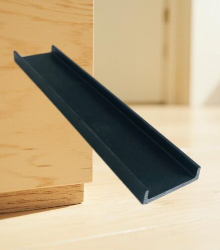 Protective Plastic Molding U-Shape, for Shelving Racking and Display Systems