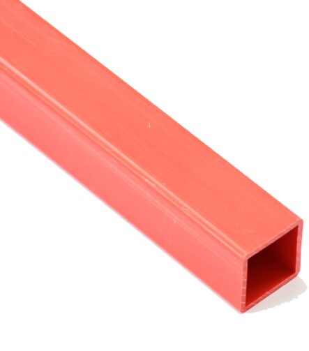 Rectangular PVC Pipe Flexible PVC/PP/UHMWPE Material PVC Square Pipe Outdoor