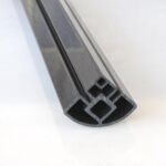 Reliable Innovative Plastic Building Materials Rubber Bumper Cladding Wall Extrusion PE ABS Profile