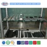Reliable Supplier Low Friction PVC Frame Corner Trim Medical Grade PVC for Beverage Line Straight Chute