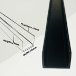 Sealing Strip PVC Material Sealing Strip Manufacturer Multi-Specification Customized Plastic U-Groove