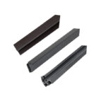 Shape with Plastic PVC Corner Supplier Plastic PVC Divider Profile Plastic Extrusion Strips