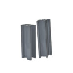 Sheet Profile High Density Engineering Plastic Extrusion UHMWPE Plastic Customized Wear Strip Customizable PVC Moulding
