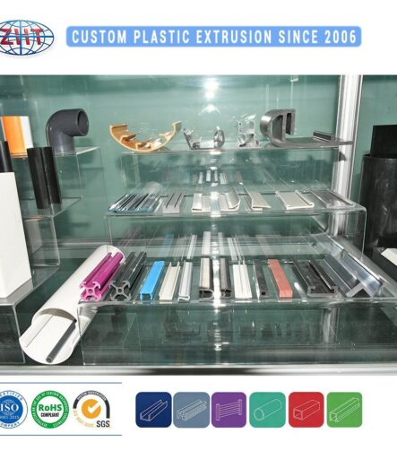 Slots 6 Slots 8 Flat Sealing Slots Flat Seals Aluminum Profile Adhesive Strips Hard Seals PP Profile