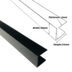 Smart Plastic Shapes Profile PVC Profil Decor PVC Color Strip Plastic Low Density Polyethylene PVC U-Shaped Slot