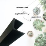 Smart Plastic Shapes Profile PVC Profil Decor PVC Color Strip Plastic Low Density Polyethylene PVC U-Shaped Slot