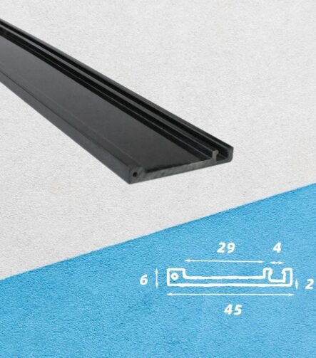 Source Factory Wear-Resistant T-Rails Conveyor Guardrail Wear Strips