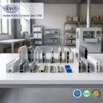 Specialized Factory Wear Resistant Extrusion Profiles Corner Bead Industrial Grade PVC UHMW PE Dairy Processing Line for Sorting Chute