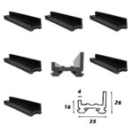 Stainless Steel Flexible Chain Conveyor Curve Conveyor UHMWPE Wear Strips