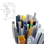 Supplier UPVC Flexible Plastic Strips Custom Extruded Plastic Profiles