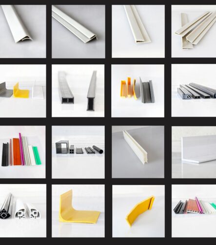 Supplier UPVC Flexible Plastic Strips Custom Extruded Plastic Profiles
