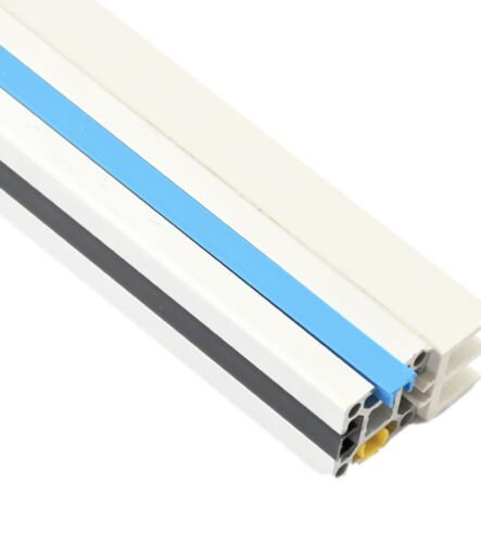 T Slot 6 8 10 Industrial Standard Plastic T-Slot Covers Strip for Aluminum Profile 6 Slot Plastic Cover Strip PP