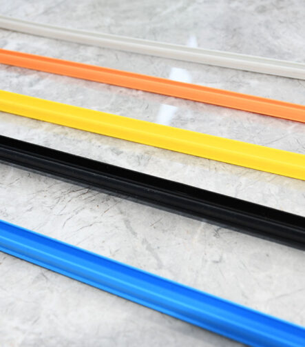 T Slot Cover Strip Customized Color PP PVC ABS Rubber Seal Aluminum PVC T Slot Cover Extruded Plastic PVC Cover Strip