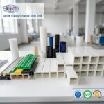Tailor Made Corrosion Proof Pre Finished Profile Round Tube UV Stabilized Plastic PVC Woodworking Machinery for Pole