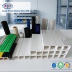 Tailor Made Corrosion Proof Pre Finished Profile Round Tube UV Stabilized Plastic PVC Woodworking Machinery for Pole