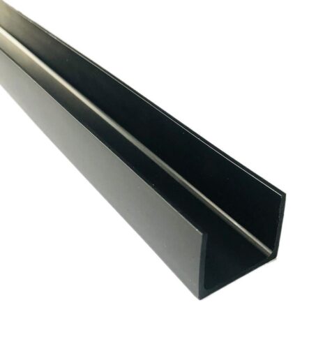 U-Shaped Slot Plastic Decorative Strip Customized PVC Plastic Profile Edging Strips