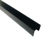 U-Shaped Slot Plastic Decorative Strip Customized PVC Plastic Profile Edging Strips