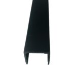 U-Shaped Slot Plastic Decorative Strip Customized PVC Plastic Profile Edging Strips