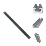U-Shaped UHMWPE Wear Channels for Conveyor Systems Heavy Duty Custom Widths