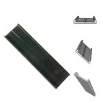 U-Shaped UHMWPE Wear Channels for Conveyor Systems Heavy Duty Custom Widths