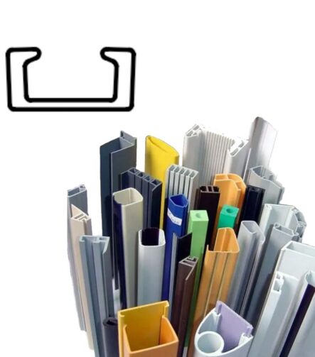 UPVC Plastic Profile PVC Extrusion Manufacturing HDPE TPE Profile Extrusion Zht