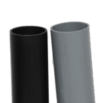 UPVC Profile UPVC Rectangular Plastic Extrusion Rectangular PVC Pipe Profile PVC