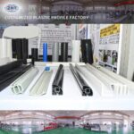 UPVC Profile for Sliding Windows with PVC Window Frame and Extrusion Plastic Manufacturing