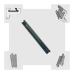 Ultra-High Molecular Weight Polyethylene Friction Strips Low Coefficient Wear-Resistant Guides for Mining/Logistics Equipment Custom Cut-to-Size